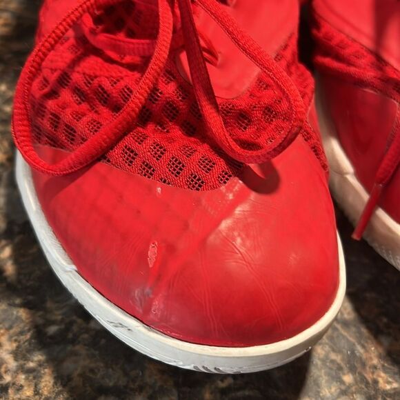 Nike  zoom Hyperspeed Court University Red/White sz 10 - Picture 7 of 15